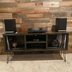 media console & stereo cabinet