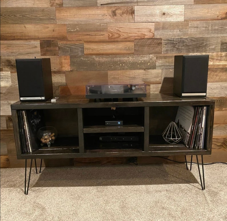 media console & stereo cabinet