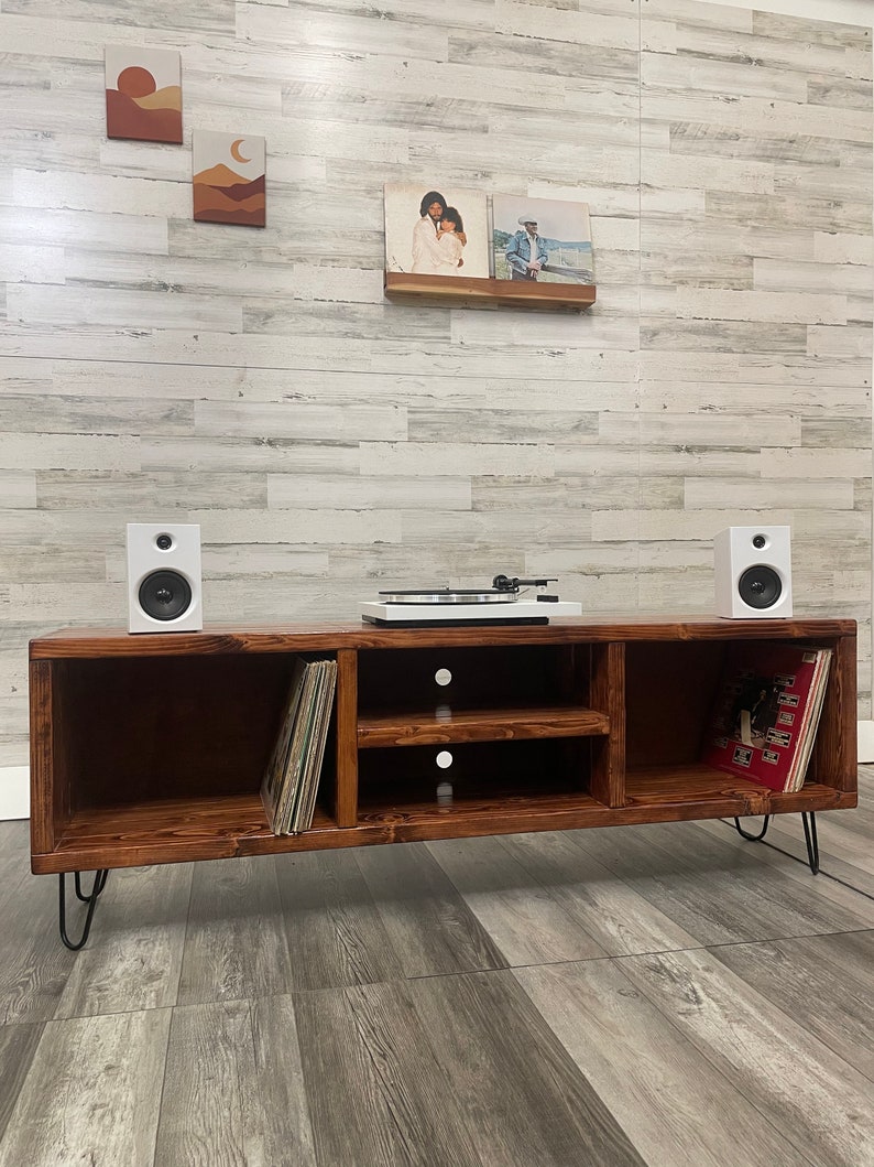 3x2 RECORD PLAYER STAND Tv Stand Record Holder Receiver Etsy