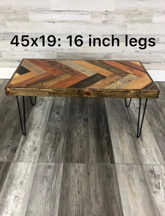 Lighter Side Of Darkness Herringbone Coffee Table Made With Darkness Herringbone Coffee Table, Unique Dark Wood Coffee Tables