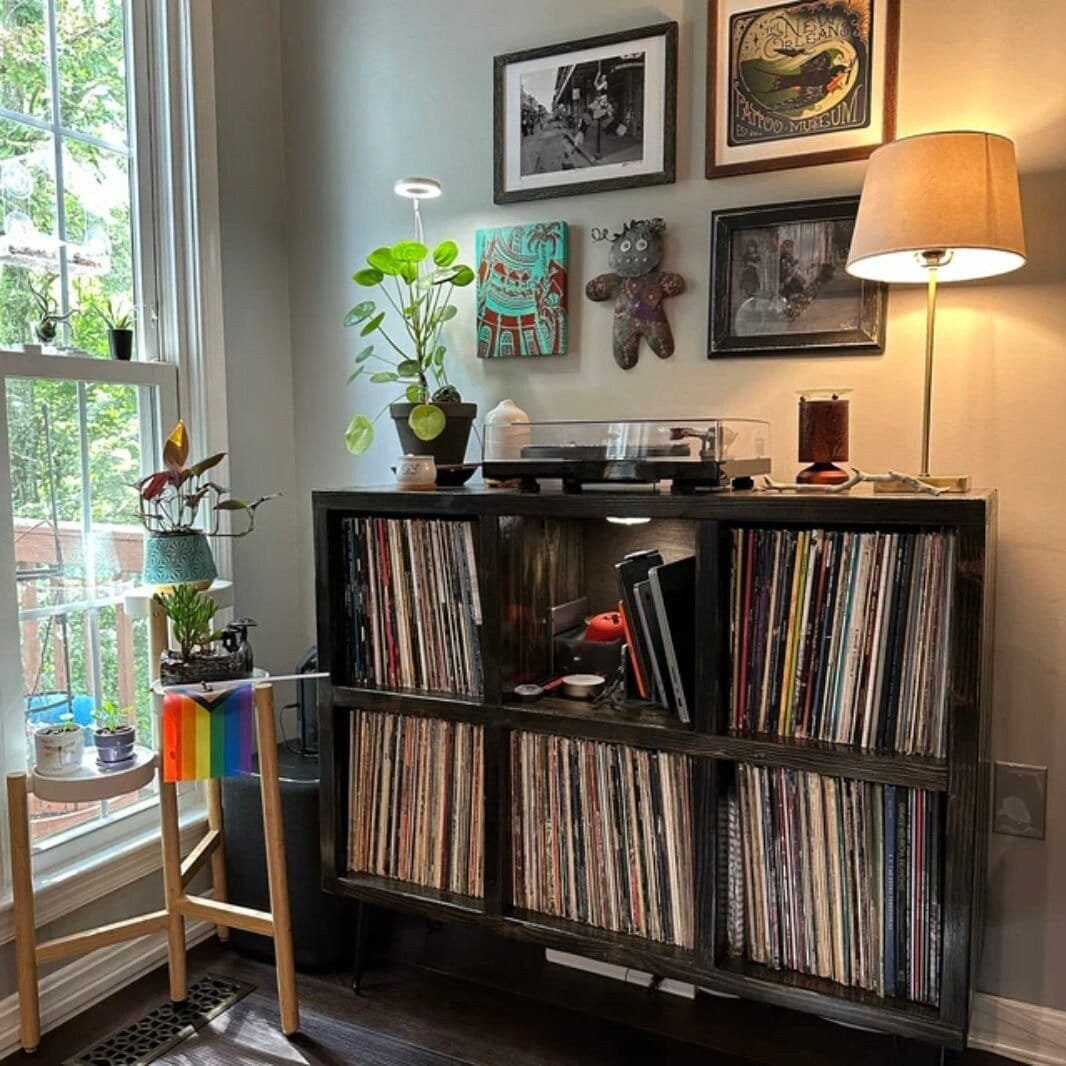 BOOGIE - Modular Vinyl Record Storage Cabinet - 6x6 DSGNS – 6x6 Design Build