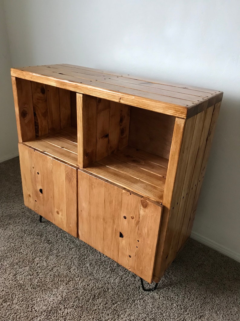 4pack Vinyl Record Storage Lp Storage Media Console Etsy