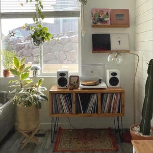 Vinyl Record Storage, Record Player Stand Bild 4