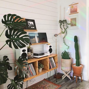 Vinyl Record Storage, Record Player Stand Bild 10