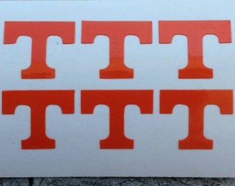 University of Tennessee Nail Decals, Spirit Wear, Tennessee Vols Fingernail Stickers, UT Fan Gear, Alumni Gift, Game Day Accessories