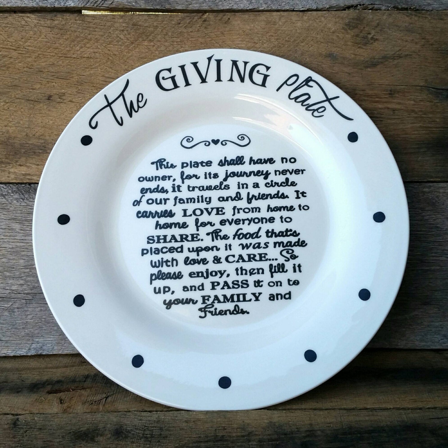 The giving plate discount
