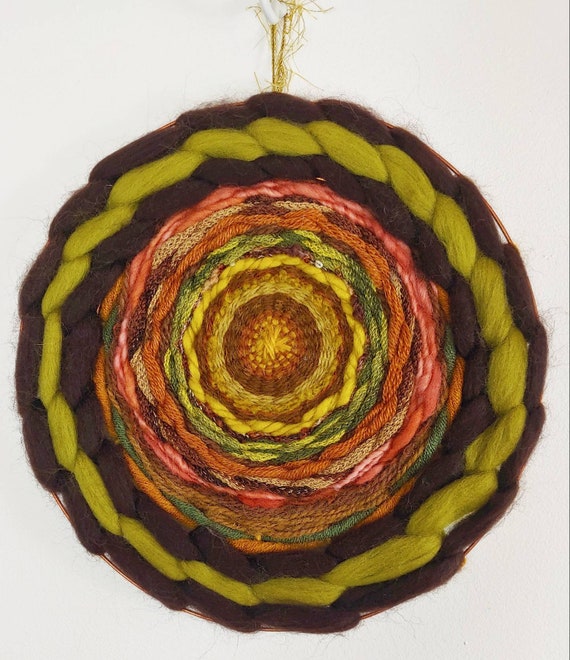 70s Weaving Textile Wall Art