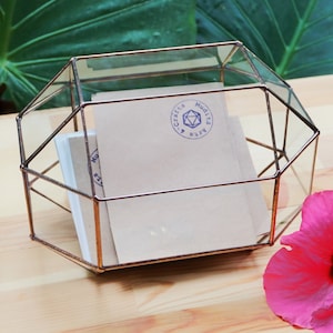 Angepasst Mittlere Hochzeitskartenbox I Do Kartenhalter Geometrische Glasbox Umschlaghalter Rustikale Hochzeitsdeko Schmuckschatulle Briefkasten