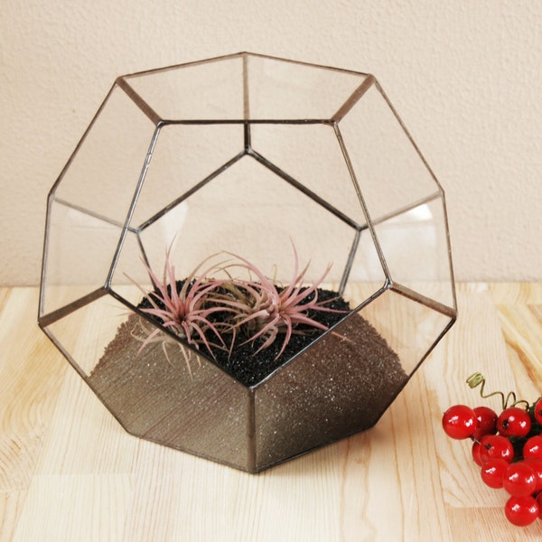 Large Planter, Customized Geometric Terrarium Container, Wedding Centerpiece, Holiday Gifts, Gifts for Him, Wedding Box Fall Decor, Airplant