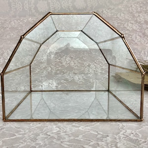Große Hochzeitskartenbox, personalisierte Hochzeitskartenhalter, Glasumschlaghalter & Spardose, rustikale Wunschbrunnenbox, Wintergartenhalter