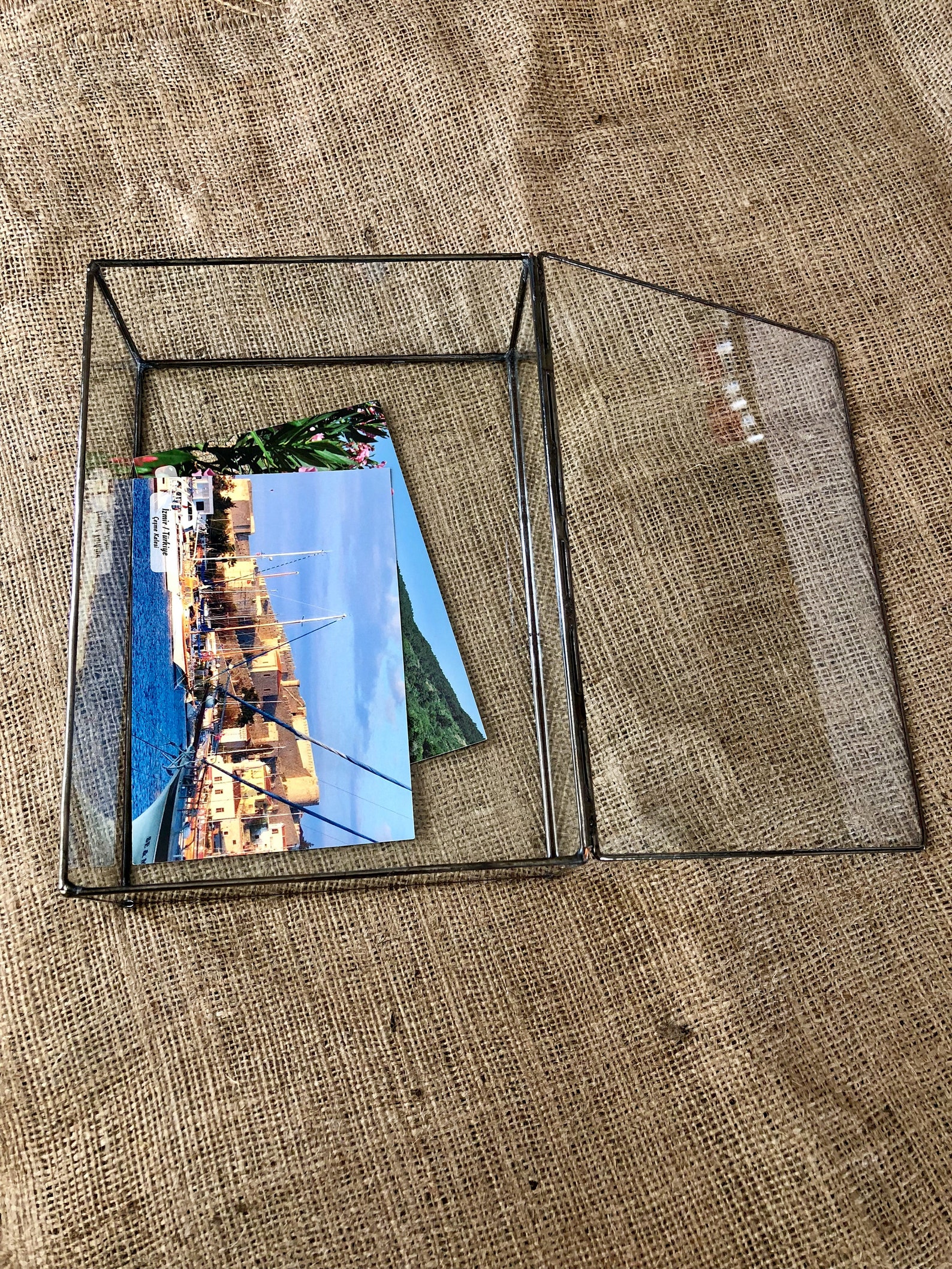 Customized Large Glass Jewelry Box Wedding Keepsake Box Etsy