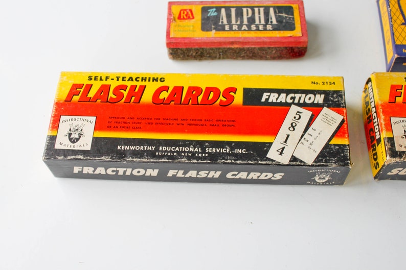 Fun Vintage School Lotclassroomteacherchalkeraserlarge Etsy