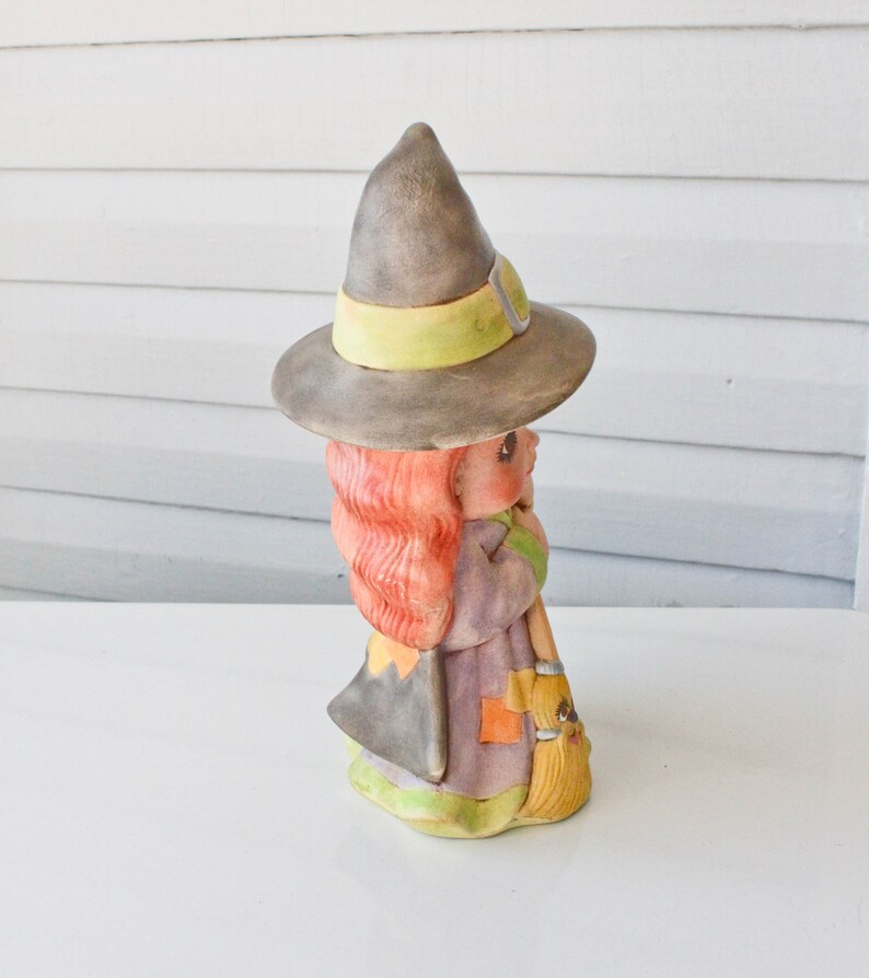 Vintage Halloween Kitschy Witch with an Anthropomorphic Etsy