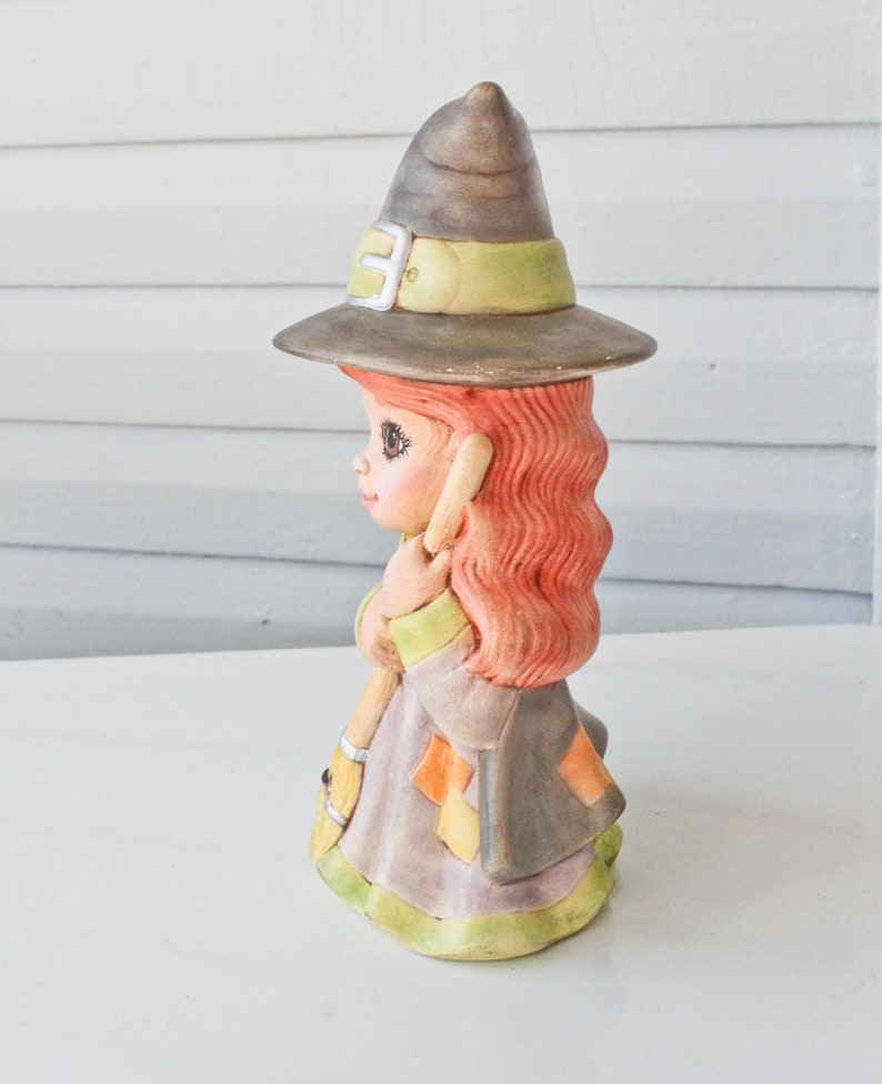 Vintage Halloween Kitschy Witch with an Anthropomorphic Etsy