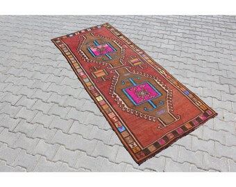 Kilim runner, 92"x 40", short kilim runner Rug, Vintage Turkish kilim runner rug, runner, vintage hallway runner rug, bohemian rug, 370x