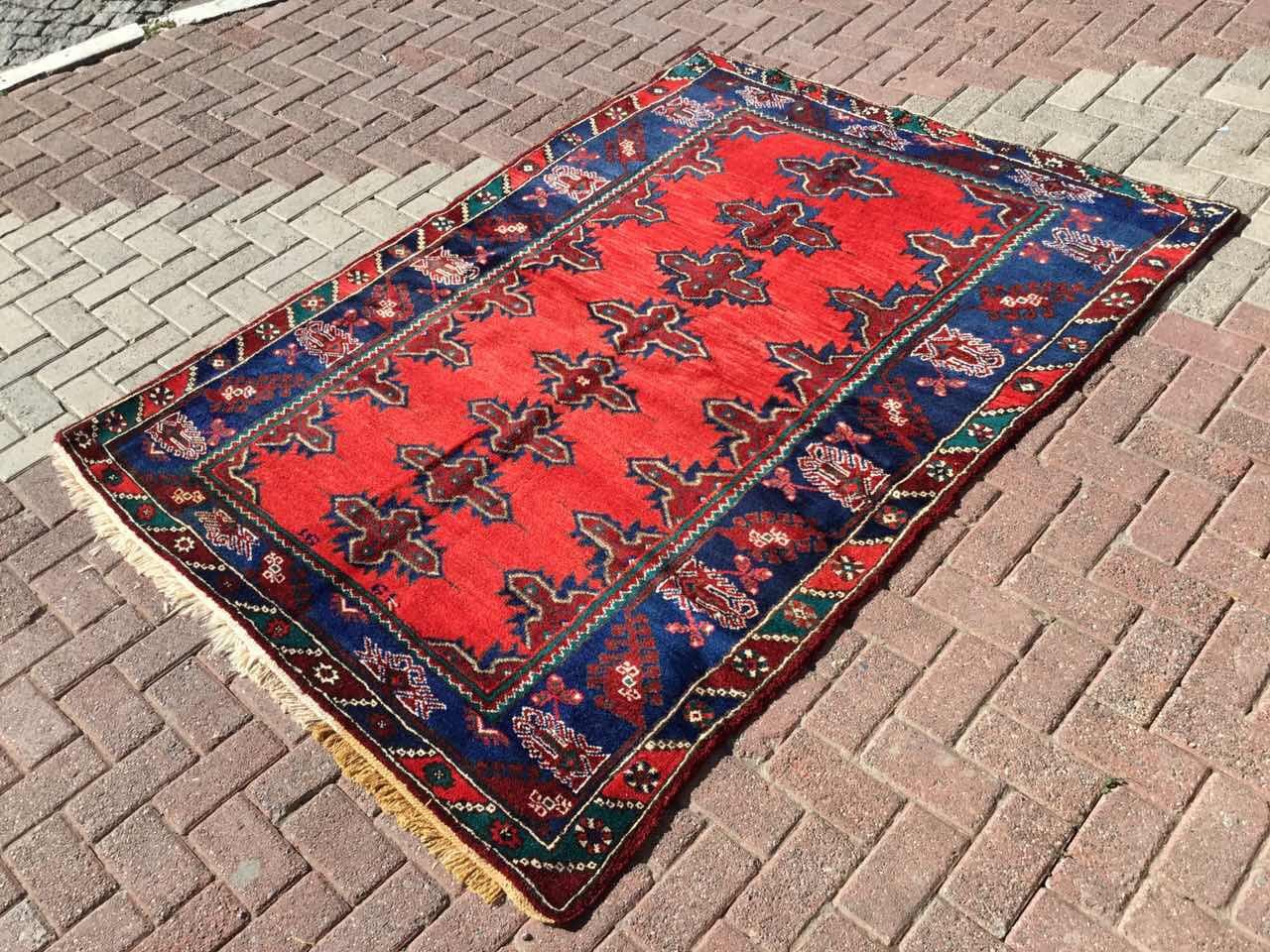 ラグ・カーペット 87cm ROUND ViNTAGE TURKiSH RUG Round Turkish Rug - Etsy