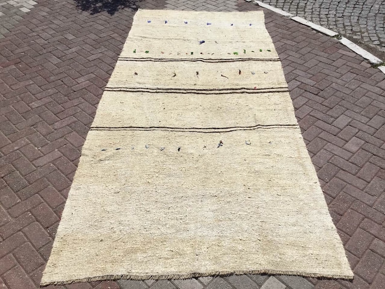 Berber kelim, hampamatta, 149'' x 67'', kelimmatta, vintage turkisk matta, marockansk design, områdesmatta, mattor, boho matta, excentrisk, 860x bild 1