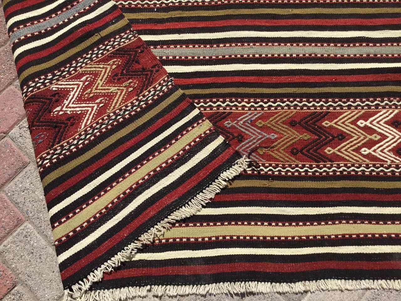 Striped Turkish Rug, 102