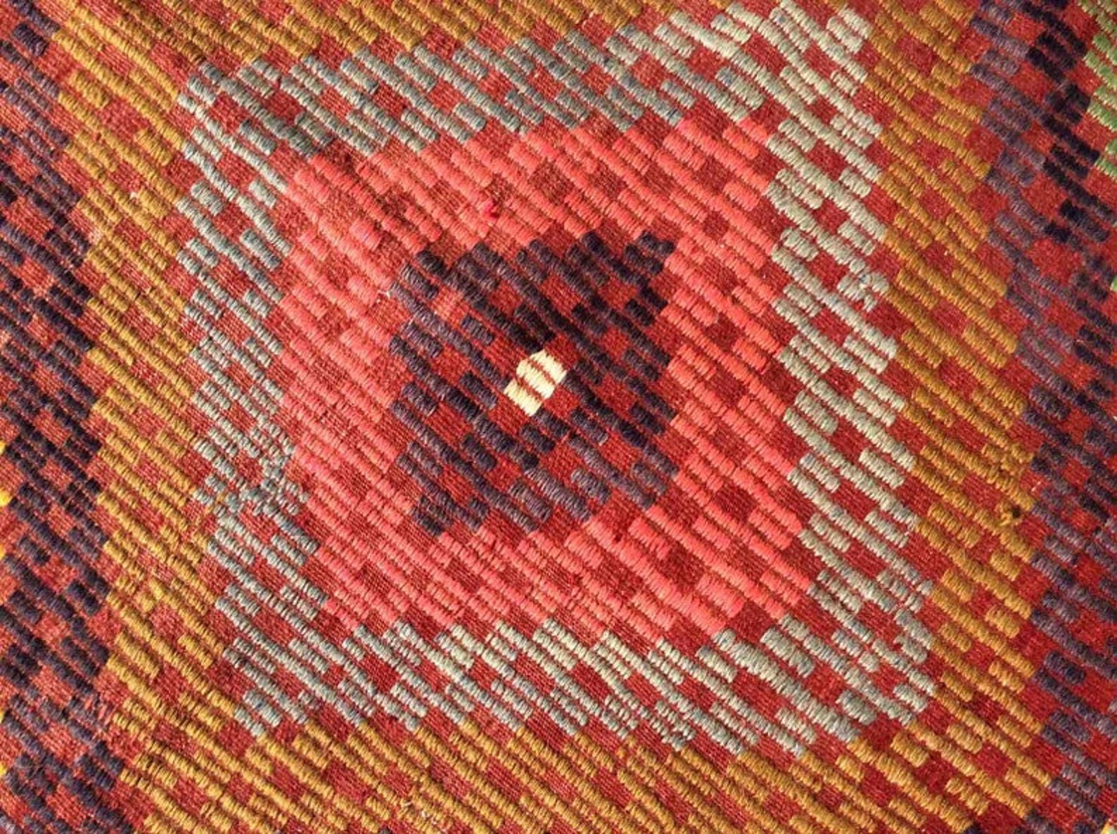 Kilim Rug Pink Turkish Kilim 122 X 65 Vintage Etsy