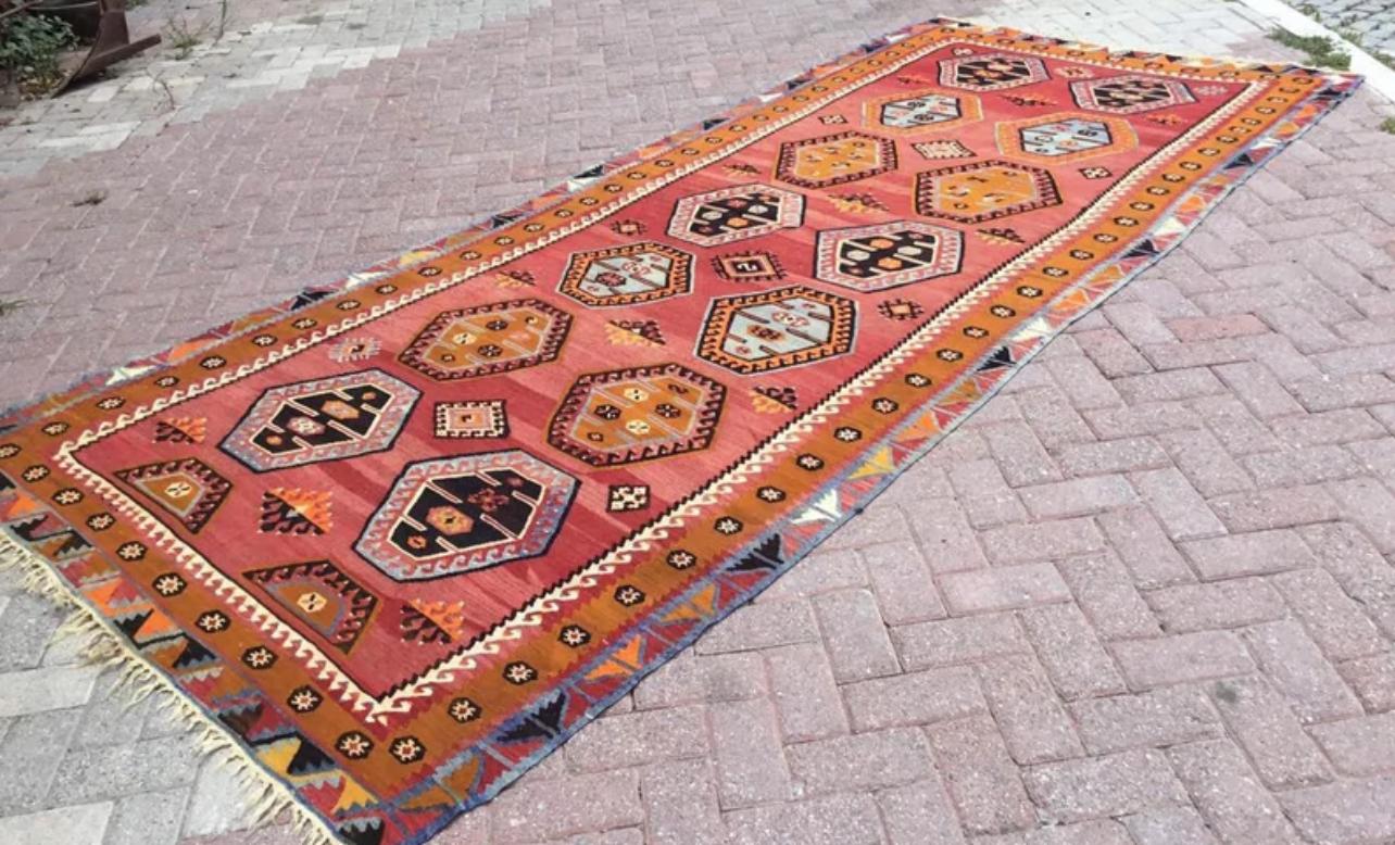 Oriental Rug Turkish Handmade Area Traditional 11'8
