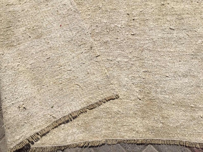 Berber kelim, hampamatta, 149'' x 67'', kelimmatta, vintage turkisk matta, marockansk design, områdesmatta, mattor, boho matta, excentrisk, 860x bild 9