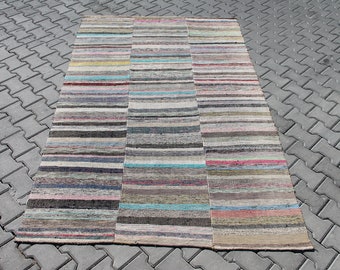 美品ヴィンテージアフガンキリム　145×102cm Kelim Afghan Old Style