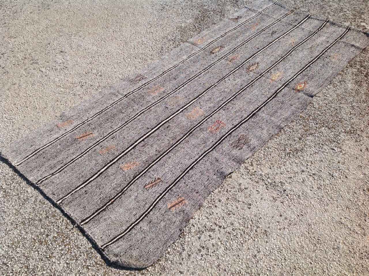 Grey Kilim runner 76 x 38 inc kilim runner Etsy