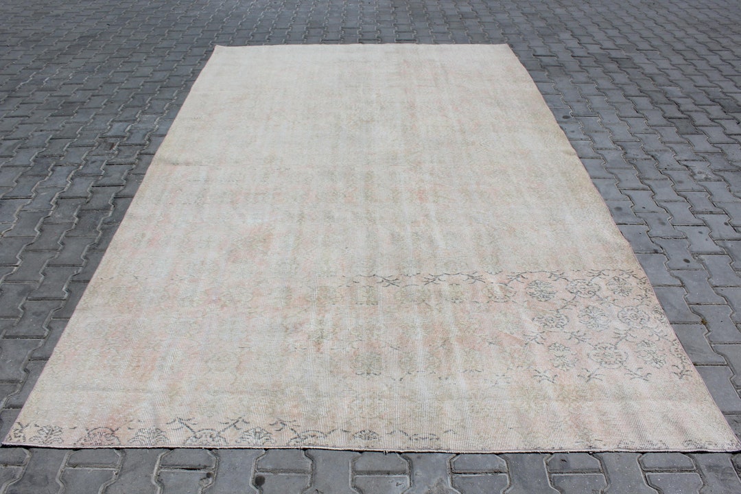 acohug＊ Oushak rug メダリオン　トルコラグ　86×58 Oversized Oushak Rug, 136