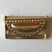 10 Pack x 19mm Gold suspender adjusters, decorative finish. Luxury Lingerie makers, Corsetry.