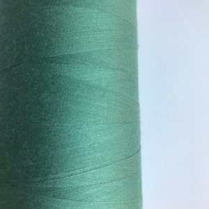 Belfil Thread Dark Turquoise, Medium Green 100% Polyester Thread Col:1202 5000m image 1