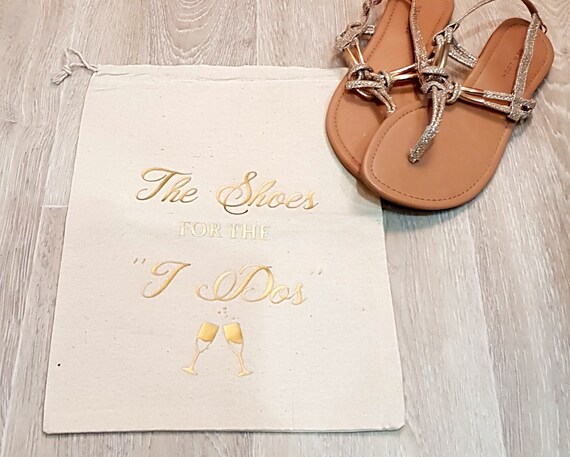 wedding shoe bag