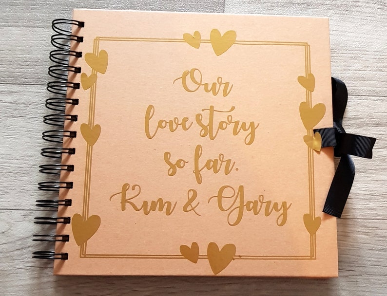 Personalised Scrap Book. Our Story So Far Personalised Memory Etsy Personalised Scrap Book. Our Story So Far Personalised Memory Etsy
