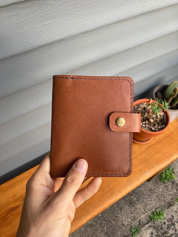 Kangaroo Leather Passport Wallet