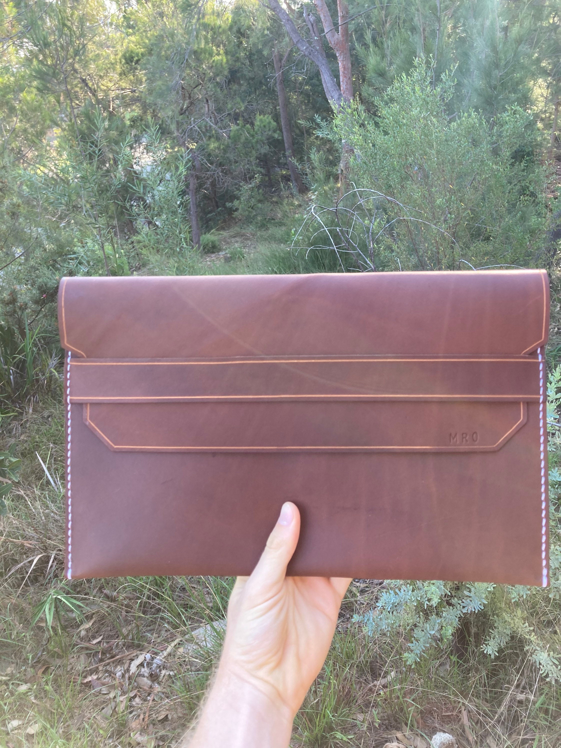 Personalised Leather Laptop Sleeve Laptop Case Macbook Etsy Singapore