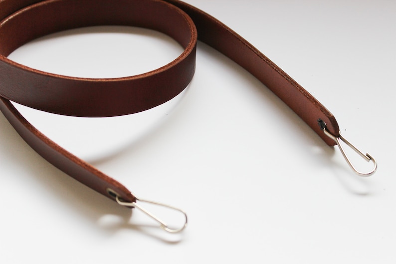 Slim Minimalistic Camera Strap Personalised strap Leather Camera Strap