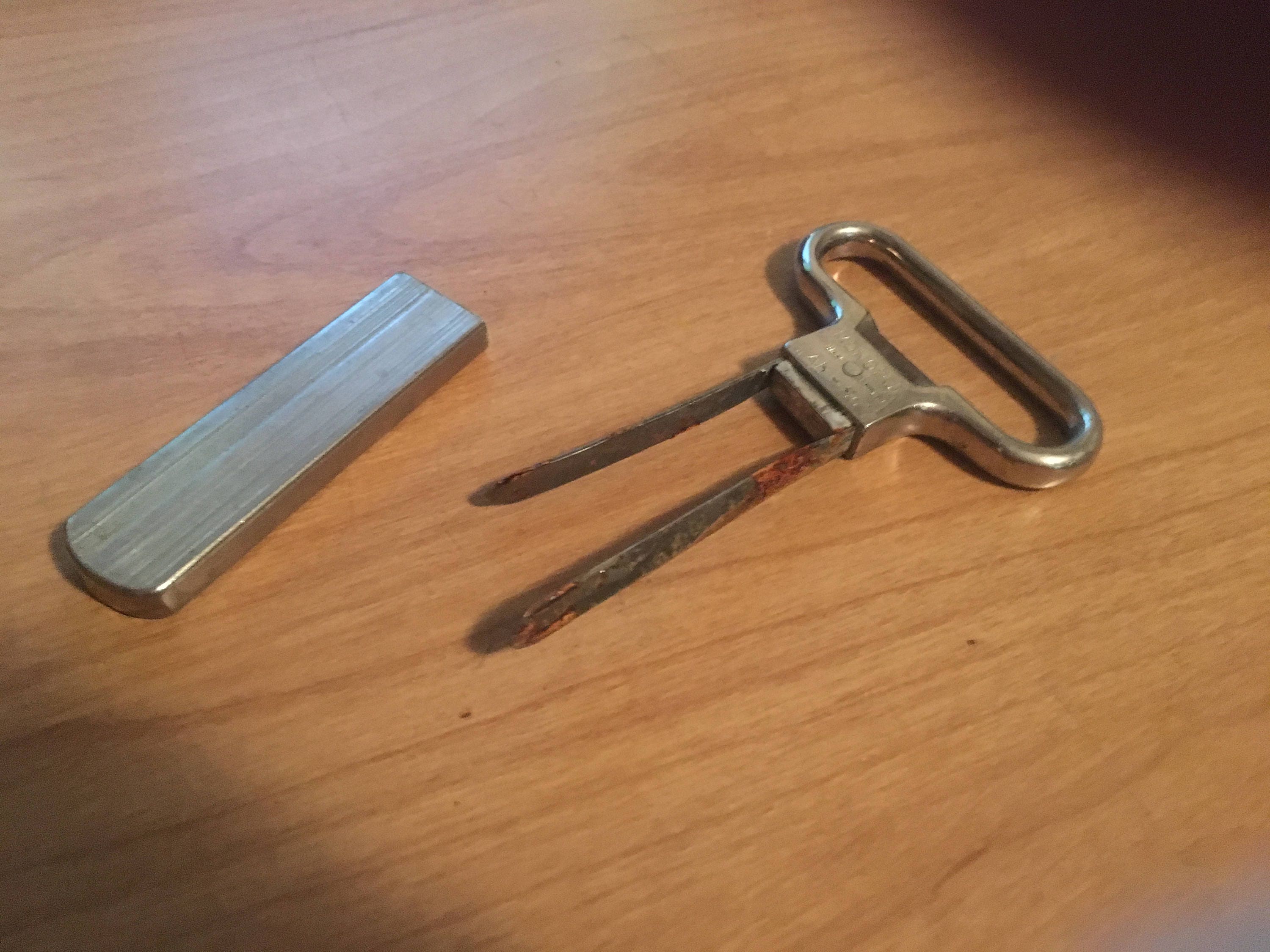 Vintage Bottle & Cork Opener Monopol Ah So West Germany