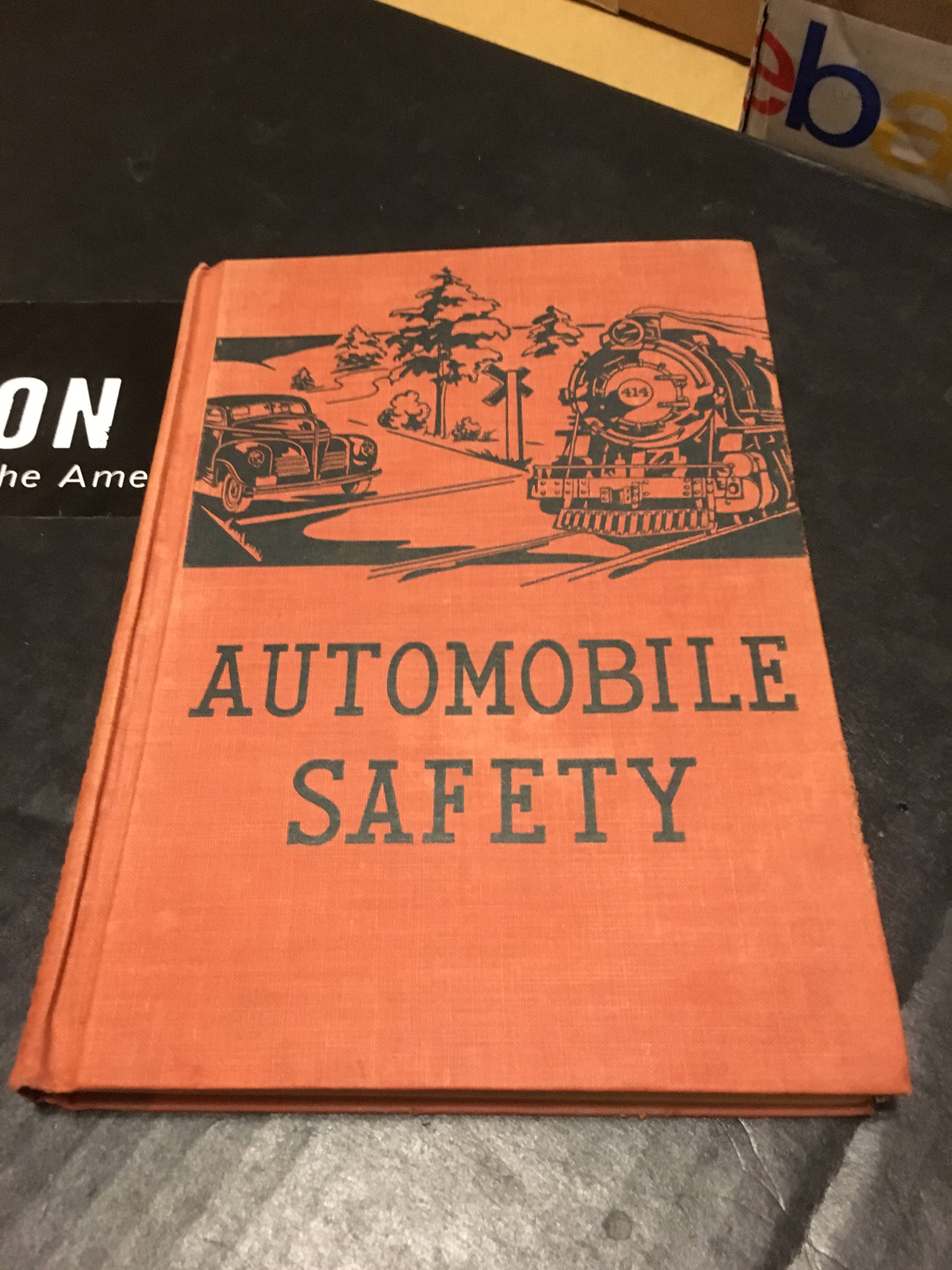 Automobile Safety Book 1940 High School Drivers Education American Book