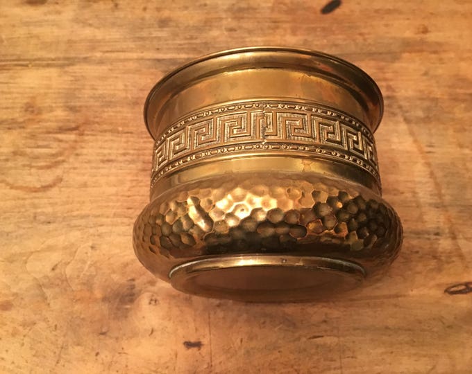 Brass Plated Ashtray Germany 1950's