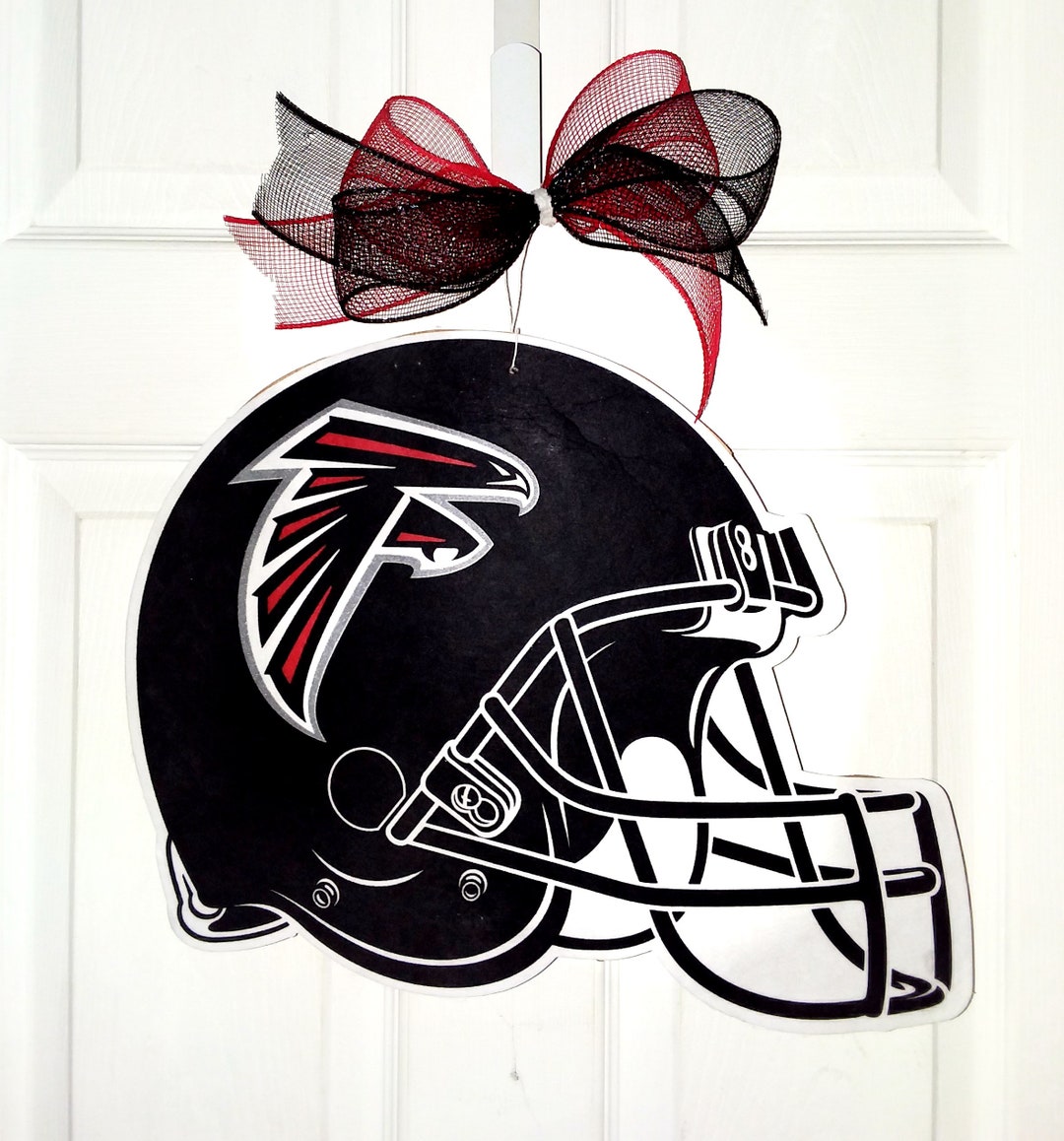 Atlanta Falcons Football Door Hanger, Football Decoration, Football