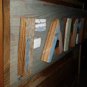 Rustic Wall Art, Family Sign, Typography, Vintage Wall Art, Primitive ...