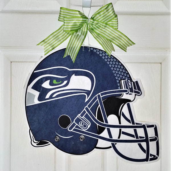 Seahawks Door Wreath Etsy