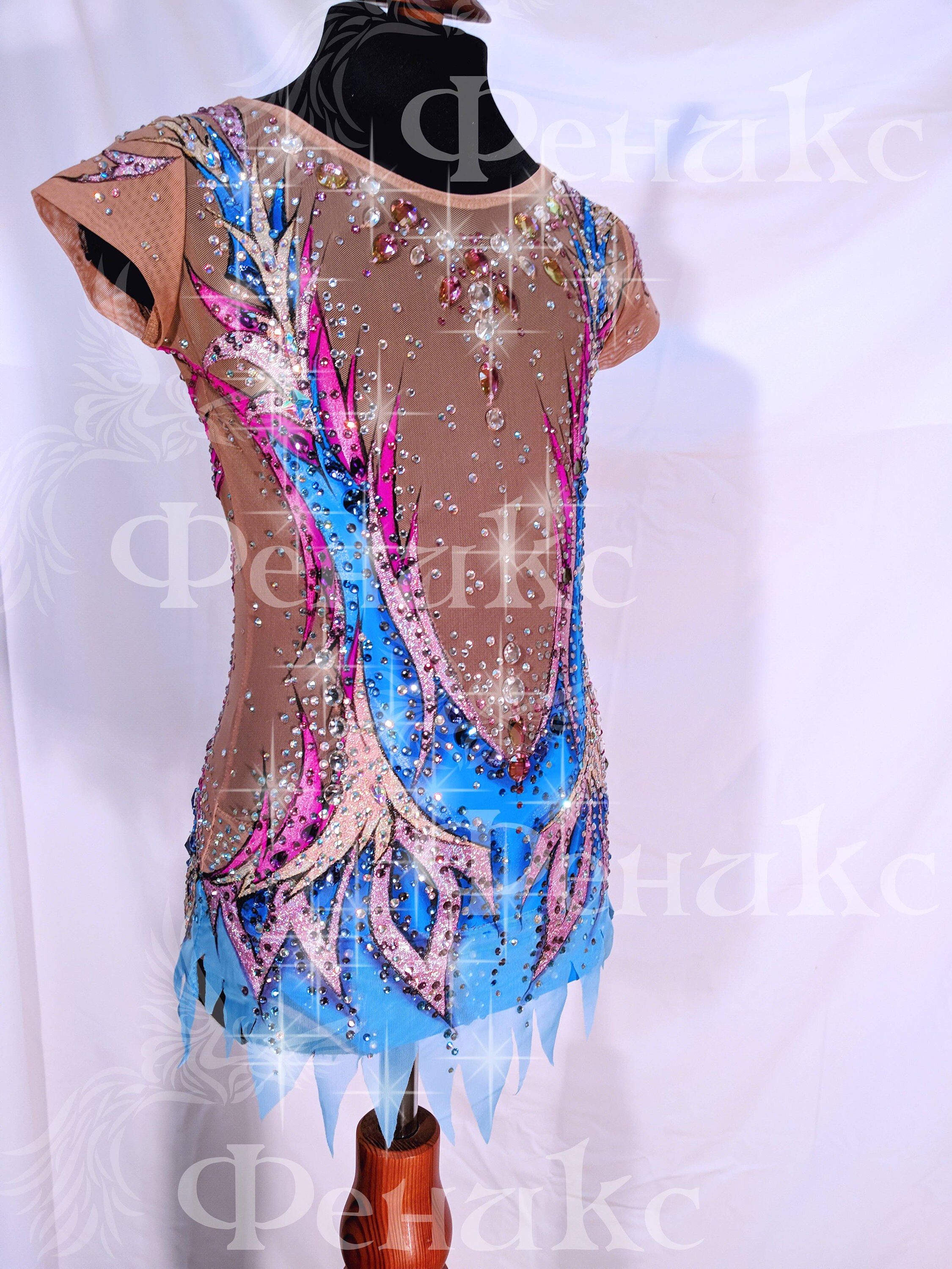 Nice gift for the niece/ leotard rhythmic gymnastics/ Etsy