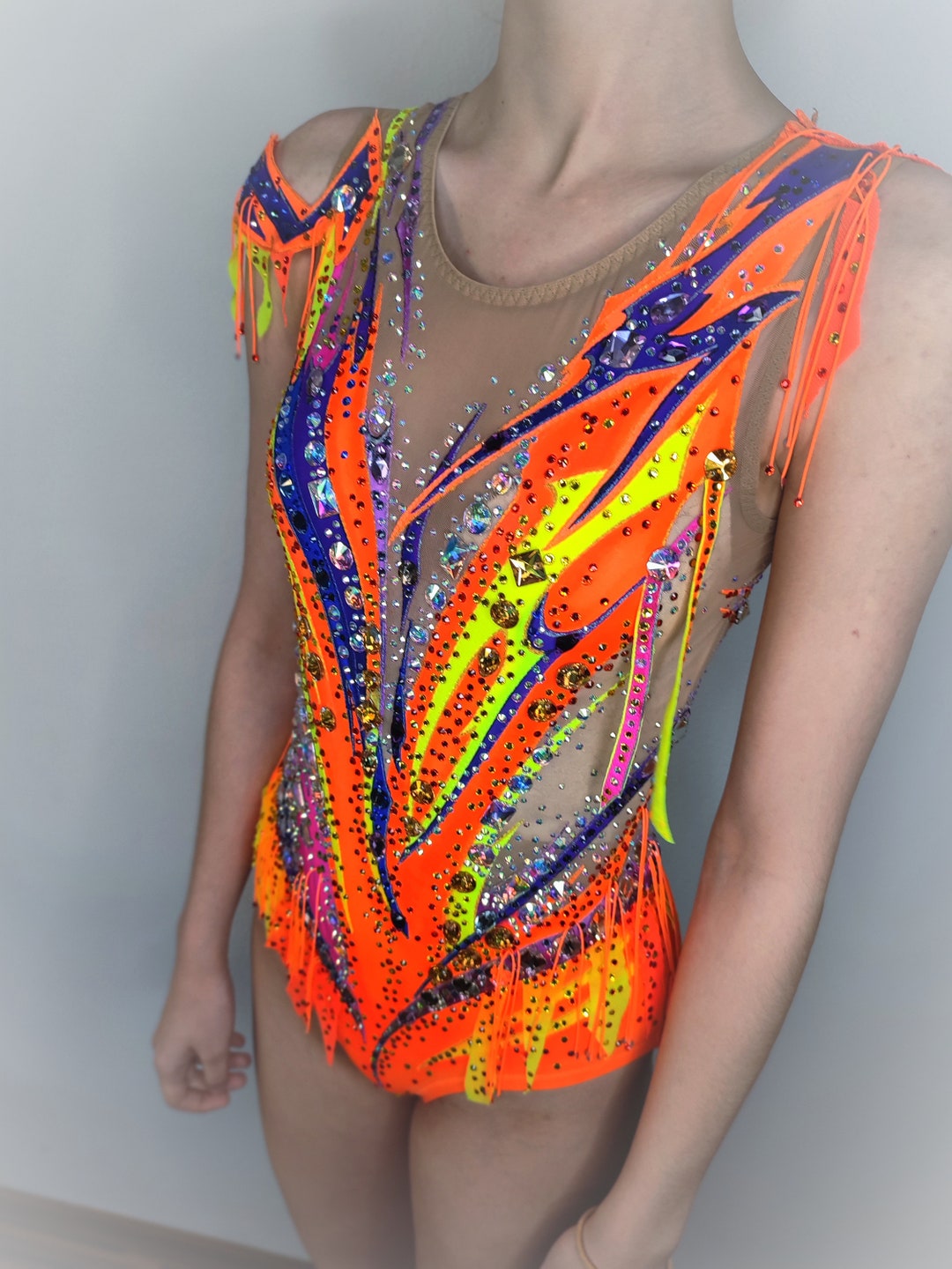Leotard Rhythmic Gymnastics/ Rhythmic Gymnastic/ Leotards/ Etsy