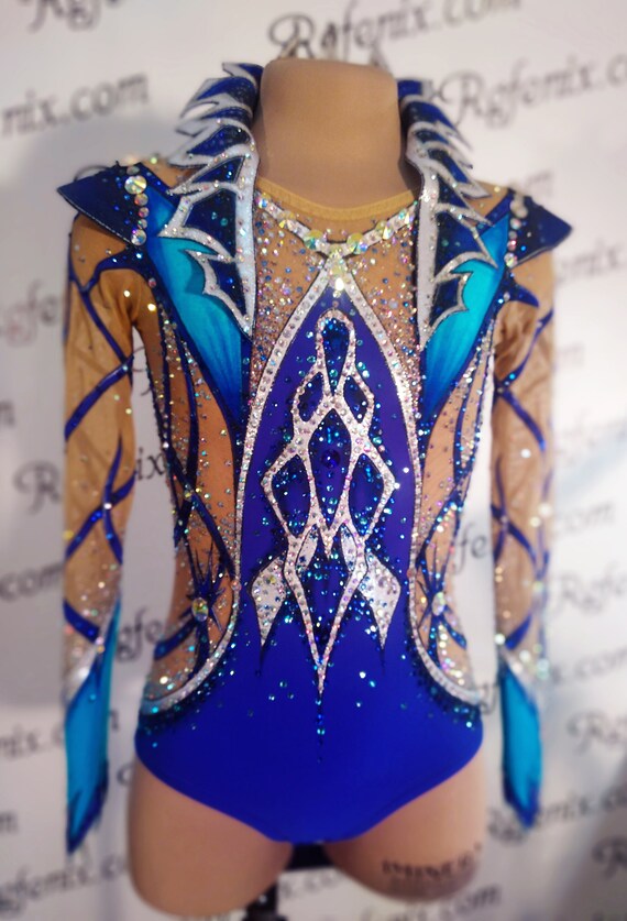 Leotard Rhythmic Gymnastics/ Rhythmic Gymnastic/ Leotards/ Personolized  Gymnastics Leo/ Girls Gymnastics Pattern 