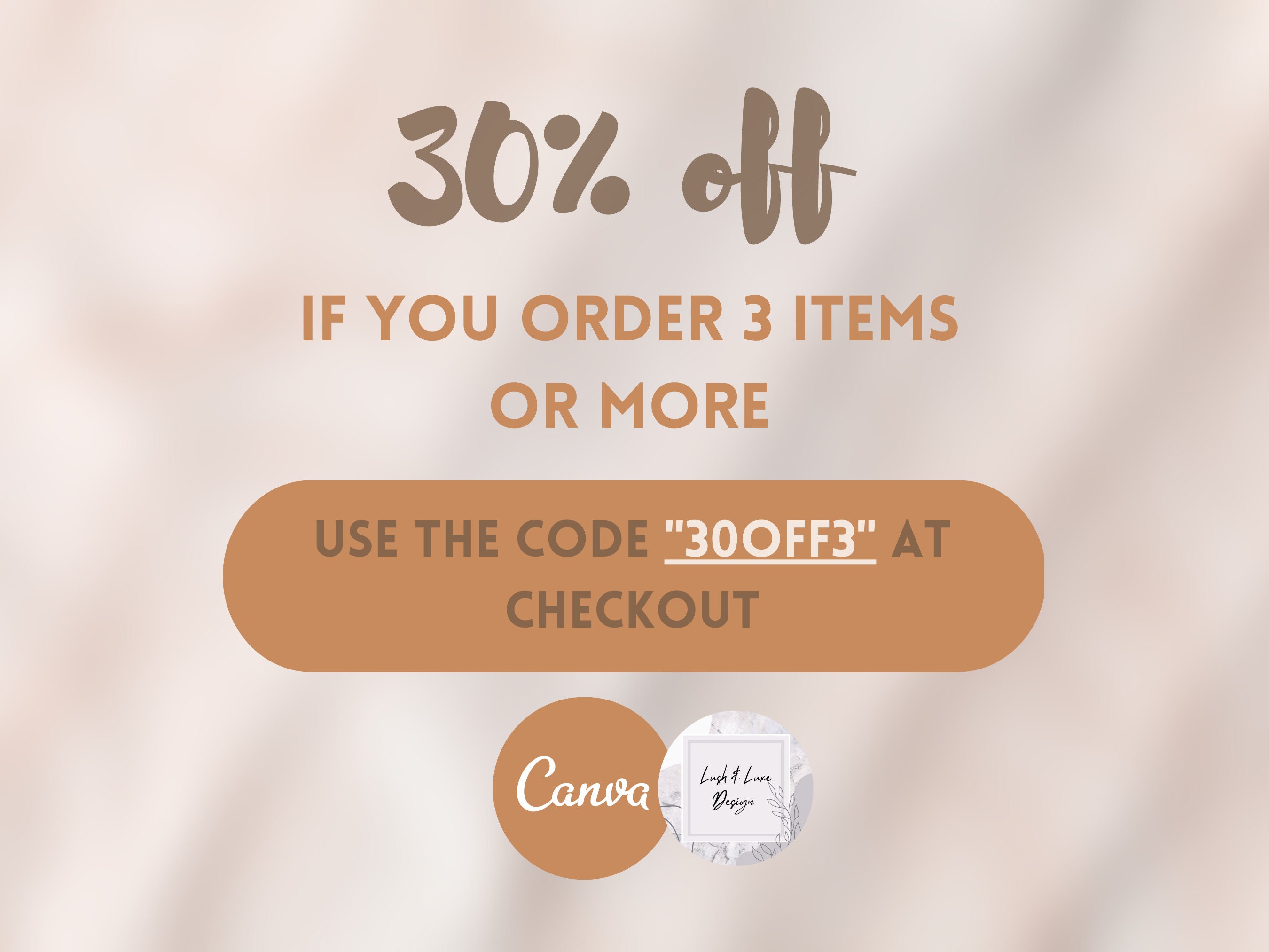 DIY Social Media Bundle Canva Templates Instagram Beige - Etsy