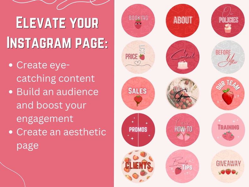 30 DIY Instagram Highlight Covers, IG Canva Template, Quotes ...