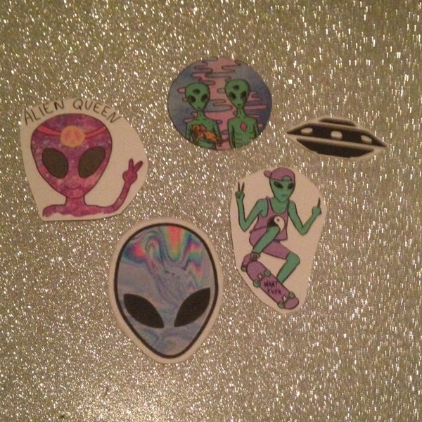 Alien stickers