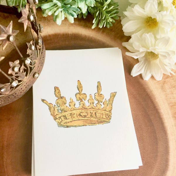 Cool Crowns All-Occasions Note Cards with Envelopes