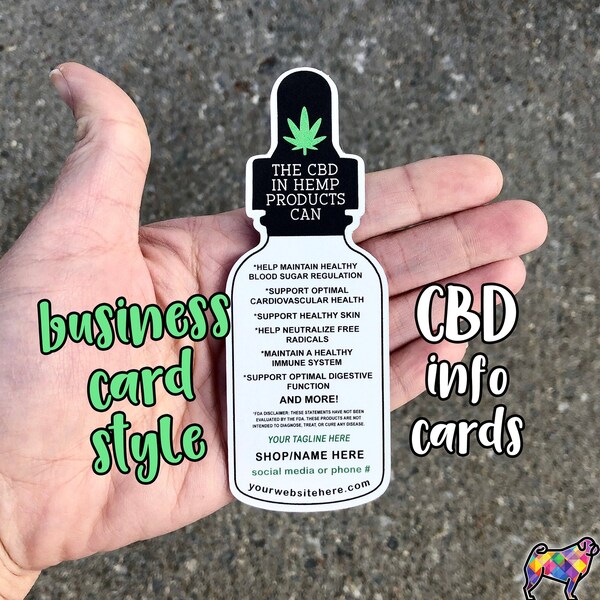 Hemp Business Cards Etsy