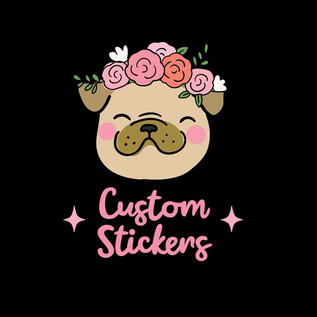 Custom Logo Stickers Small Business Stickers, Logo Label Sheets